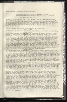 Komunikat Radiowy z dnia 21 stycznia 1943 - wydanie popołudniowe