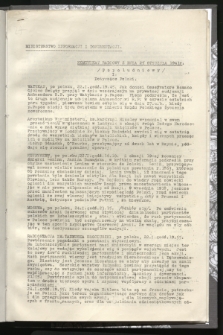 Komunikat Radiowy z dnia 25 stycznia 1943 - wydanie popołudniowe