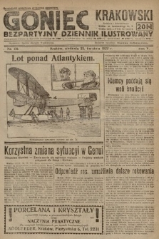 Goniec Krakowski : bezpartyjny dziennik popularny. 1922, nr 110