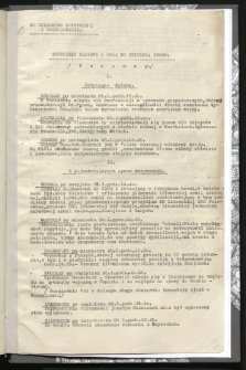 Komunikat Radiowy z dnia 30 stycznia 1943 - wydanie poranne