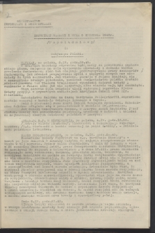 Komunikat Radiowy z dnia 5 kwietnia 1943 - wydanie popołudniowe