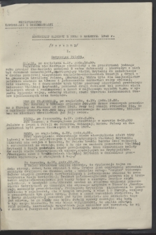 Komunikat Radiowy z dnia 6 kwietnia 1943 - wydanie poranne
