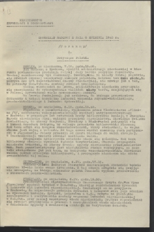 Komunikat Radiowy z dnia 8 kwietnia 1943 - wydanie poranne