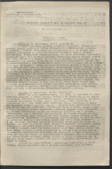 Komunikat Radiowy z dnia 13 kwietnia 1943 - wydanie poranne