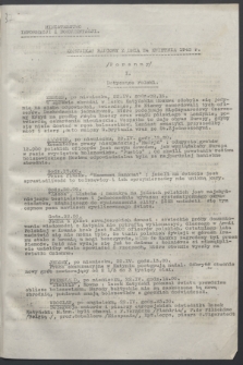 Komunikat Radiowy z dnia 24 kwietnia 1943 - wydanie poranne