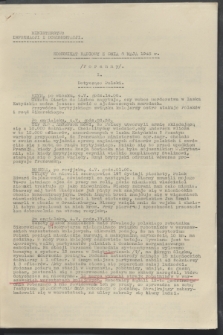 Komunikat Radiowy z dnia 6 maja 1943 + dod. - wydanie poranne
