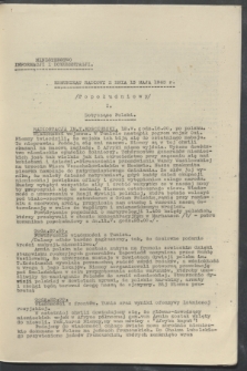 Komunikat Radiowy z dnia 13 maja 1943 - wydanie popołudniowe