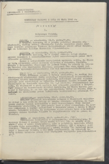 Komunikat Radiowy z dnia 31 maja 1943 - wydanie poranne