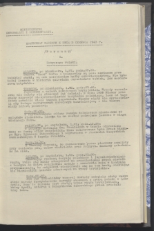 Komunikat Radiowy z dnia 3 czerwca 1943 - wydanie poranne