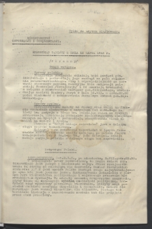 Komunikat Radiowy z dnia 12 lipca 1943 - wydanie poranne