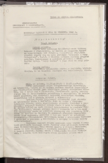 Komunikat Radiowy z dnia 15 września 1943 - wydanie popołudniowe