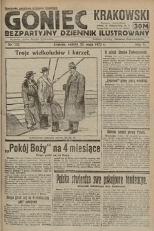 Goniec Krakowski : bezpartyjny dziennik popularny. 1922, nr 135