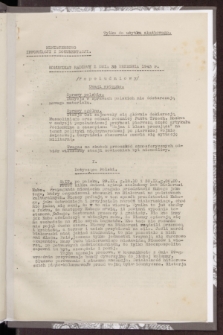 Komunikat Radiowy z dnia 30 września 1943 - wydanie popołudniowe