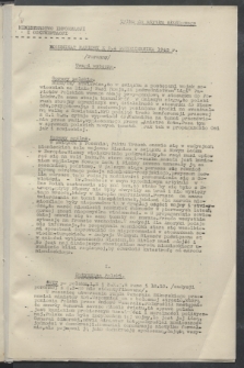 Komunikat Radiowy z dnia 4 października 1943 - wydanie poranne