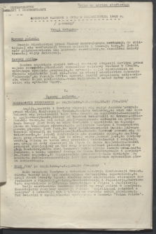 Komunikat Radiowy z dnia 7 października 1943 - wydanie poranne