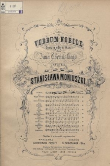Verbum nobile : opera w jednym akcie. No. 8, Oracya Pana Marcina