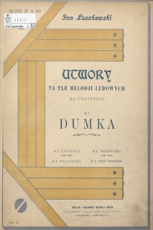 Dumka : Op.16