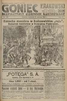 Goniec Krakowski : bezpartyjny dziennik popularny. 1922, nr 156
