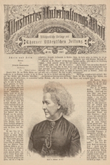 Illustrirtes Unterhaltungs-Blatt : Wöchentliche Beilage zur Thorner Ostdeutschen Zeitung. 1887, № 29 ([17 Juli])