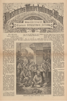 Illustrirtes Unterhaltungs-Blatt : Wöchentliche Beilage zur Thorner Ostdeutschen Zeitung. 1889, № 41 ([13 Oktober])