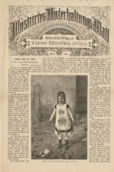 Illustrirtes Unterhaltungs-Blatt : Wöchentliche Beilage zur Thorner Ostdeutschen Zeitung. 1891, № 42 ([18 Oktober])