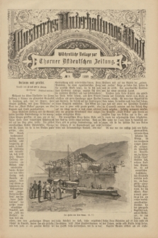 Illustrirtes Unterhaltungs-Blatt : Wöchentliche Beilage zur Thorner Ostdeutschen Zeitung. 1892, № 9 ([28 Februar])