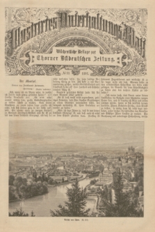Illustrirtes Unterhaltungs-Blatt : Wöchentliche Beilage zur Thorner Ostdeutschen Zeitung. 1892, № 33 ([14 August])