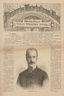 Illustrirtes Unterhaltungs-Blatt : Wöchentliche Beilage zur Thorner Ostdeutschen Zeitung. 1892, № 34 ([21 August])