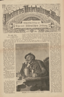 Illustrirtes Unterhaltungs-Blatt : Wöchentliche Beilage zur Thorner Ostdeutschen Zeitung. 1892, № 42 ([16 Oktober])