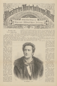 Illustrirtes Unterhaltungs-Blatt : Wöchentliche Beilage zur Thorner Ostdeutschen Zeitung. 1892, № 46 ([13 November])