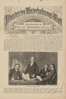 Illustrirtes Unterhaltungs-Blatt : Wöchentliche Beilage zur Thorner Ostdeutschen Zeitung. 1893, № 42 ([22 Oktober])