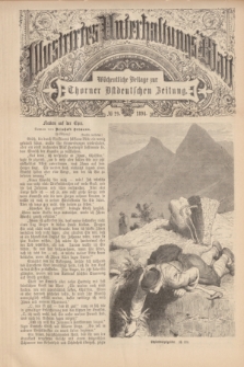 Illustrirtes Unterhaltungs-Blatt : Wöchentliche Beilage zur Thorner Ostdeutschen Zeitung. 1894, № 29 ([22 Juli])