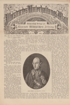 Illustrirtes Unterhaltungs-Blatt : Wöchentliche Beilage zur Thorner Ostdeutschen Zeitung. 1895, № 30 ([28 Juli])