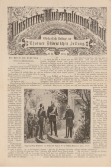 Illustrirtes Unterhaltungs-Blatt : Wöchentliche Beilage zur Thorner Ostdeutschen Zeitung. 1895, № 34 ([25 August])