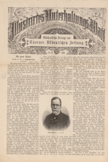 Illustrirtes Unterhaltungs-Blatt : Wöchentliche Beilage zur Thorner Ostdeutschen Zeitung. 1895, № 46 ([17 November])