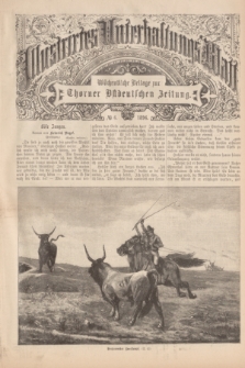 Illustrirtes Unterhaltungs-Blatt : Wöchentliche Beilage zur Thorner Ostdeutschen Zeitung. 1896, № 6 ([9 Februar])