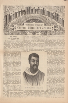 Illustrirtes Unterhaltungs-Blatt : Wöchentliche Beilage zur Thorner Ostdeutschen Zeitung. 1896, № 11 ([15 März])