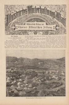 Illustrirtes Unterhaltungs-Blatt : Wöchentliche Beilage zur Thorner Ostdeutschen Zeitung. 1896, № 28 ([12 Juli])