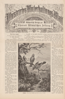 Illustrirtes Unterhaltungs-Blatt : Wöchentliche Beilage zur Thorner Ostdeutschen Zeitung. 1896, № 38 ([20 September])