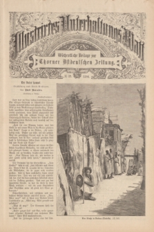 Illustrirtes Unterhaltungs-Blatt : Wöchentliche Beilage zur Thorner Ostdeutschen Zeitung. 1896, № 39 ([27 September])