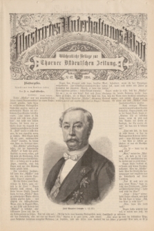 Illustrirtes Unterhaltungs-Blatt : Wöchentliche Beilage zur Thorner Ostdeutschen Zeitung. 1896, № 42 ([18 Oktober])