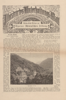 Illustrirtes Unterhaltungs-Blatt : Wöchentliche Beilage zur Thorner Ostdeutschen Zeitung. 1897, № 28 ([11 Juli])