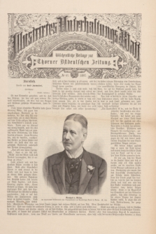 Illustrirtes Unterhaltungs-Blatt : Wöchentliche Beilage zur Thorner Ostdeutschen Zeitung. 1897, № 41 ([10 Oktober])