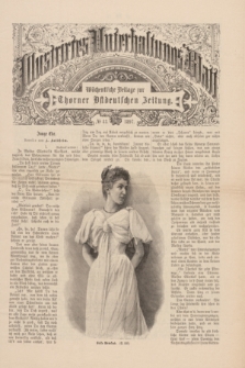 Illustrirtes Unterhaltungs-Blatt : Wöchentliche Beilage zur Thorner Ostdeutschen Zeitung. 1897, № 43 ([24 Oktober])