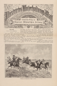 Illustrirtes Unterhaltungs-Blatt : Wöchentliche Beilage zur Thorner Ostdeutschen Zeitung. 1897, № 45 ([7 November])