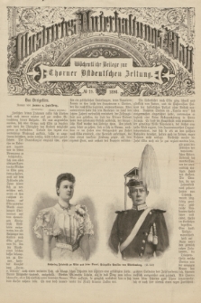 Illustrirtes Unterhaltungs-Blatt : Wöchentliche Beilage zur Thorner Ostdeutschen Zeitung. 1898, № 29 ([17 Juli])