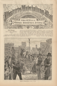 Illustrirtes Unterhaltungs-Blatt : Wöchentliche Beilage zur Thorner Ostdeutschen Zeitung. 1899, № 21 ([21 Mai])