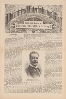 Illustrirtes Unterhaltungs-Blatt : Wöchentliche Beilage zur Thorner Ostdeutschen Zeitung. 1899, № 49 ([3 Dezember])