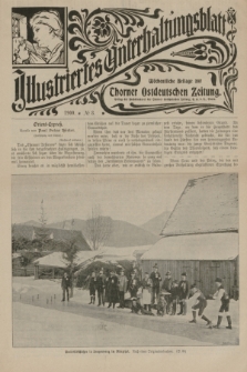 Illustriertes Unterhaltungsblatt : Wöchentliche Beilage zur Thorner Ostdeutschen Zeitung. 1900, № 8 ([18 Februar])