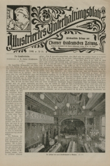 Illustriertes Unterhaltungsblatt : Wöchentliche Beilage zur Thorner Ostdeutschen Zeitung. 1900, № 20 ([13 Mai])